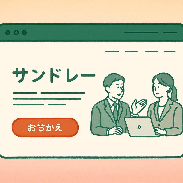 LPモックアップのイメージ